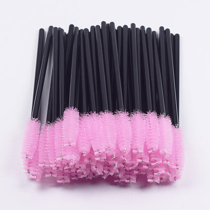 使い捨てマスカラブラシ＆まつげコーム 綿棒型アプリケーター アイラッシュエクステ・メイク用 - brushy
