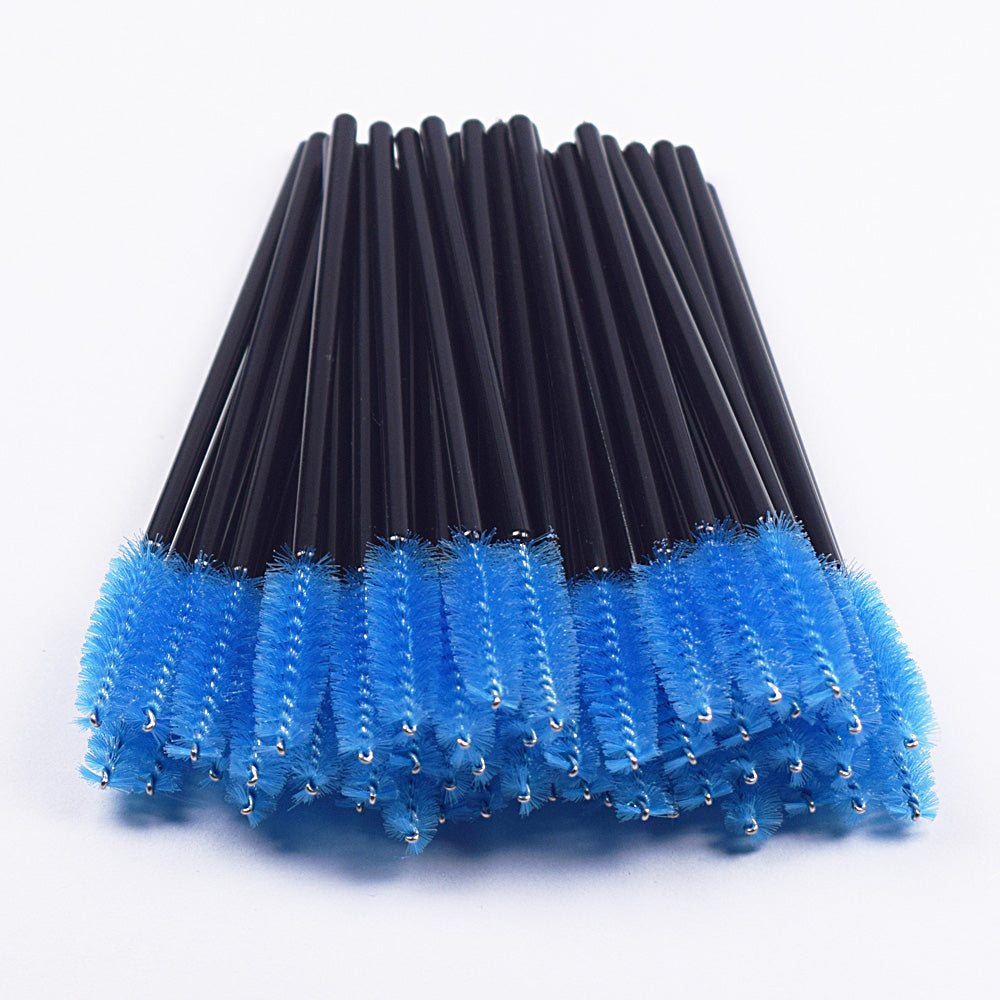 使い捨てマスカラブラシ＆まつげコーム 綿棒型アプリケーター アイラッシュエクステ・メイク用 - brushy