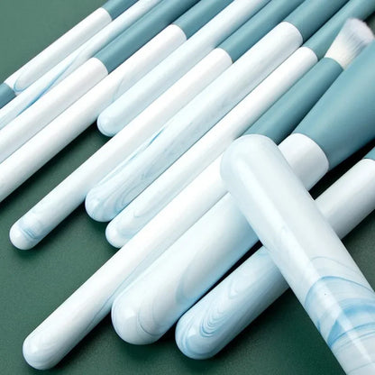 12本セット ソフトメイクブラシ｜ファンデーション・チーク・パウダー・アイシャドウ・コンシーラー用 - brushy