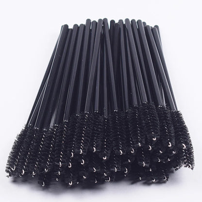 使い捨てマスカラブラシ＆まつげコーム 綿棒型アプリケーター アイラッシュエクステ・メイク用 - brushy