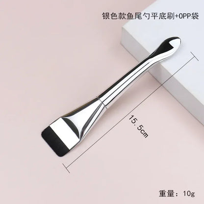 ローズゴールド フェイスブラシ 大型パウダー＆チークブラシ プロ仕様 メイクツール - brushy